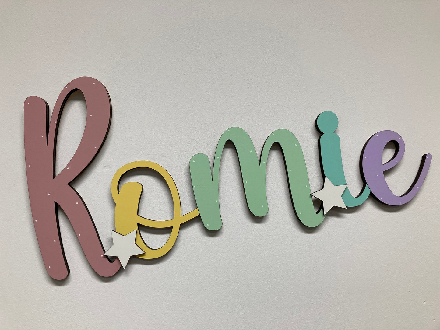 Multicolour name