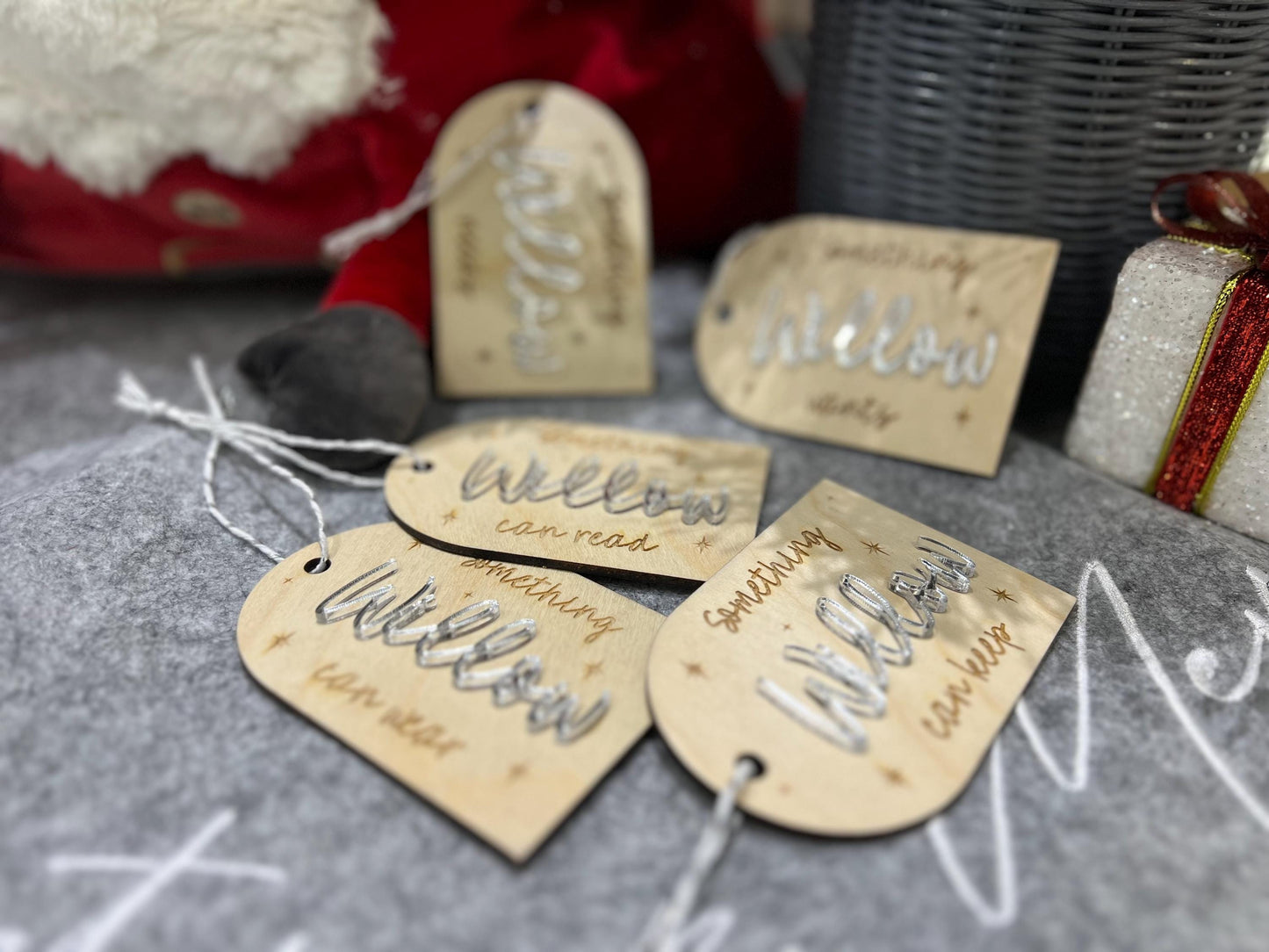 Christmas gift tags (Set of 5)