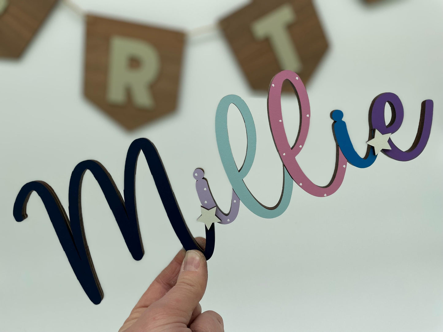 Multicolour name