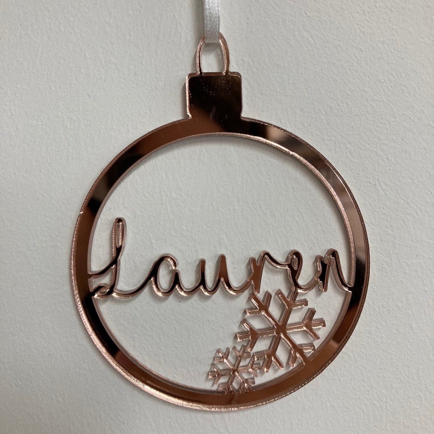 Christmas Name Bauble