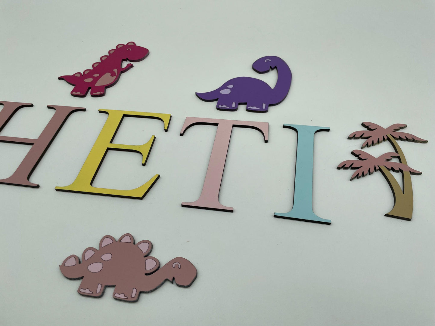 Letter & shapes toy box set - Dinosaur