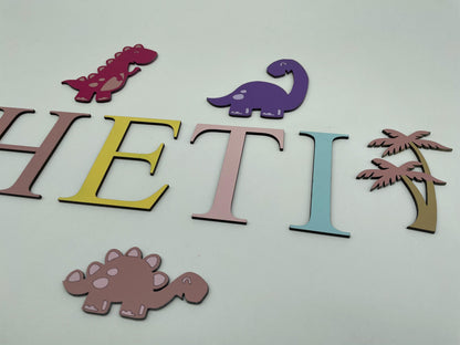 Letter & shapes toy box set - Dinosaur