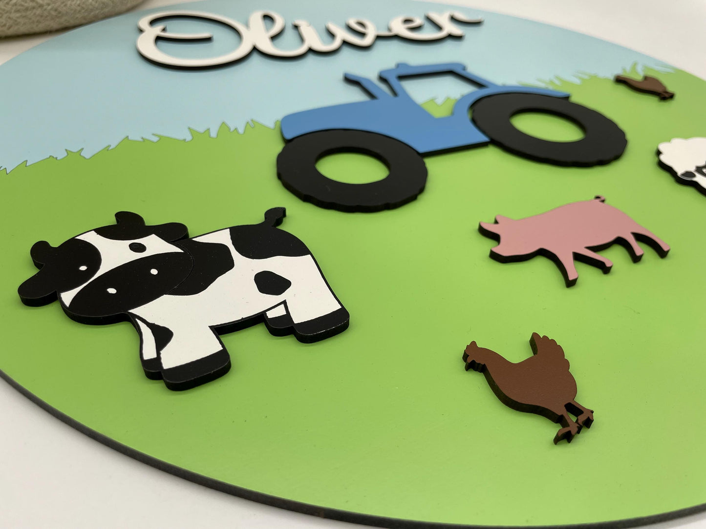 Farm name sign