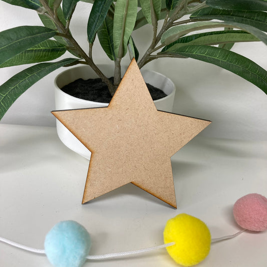MDF star shape