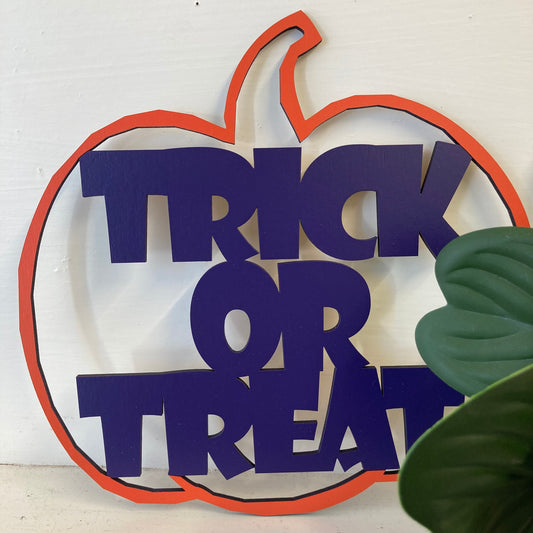 Trick or Treat Pumpkin
