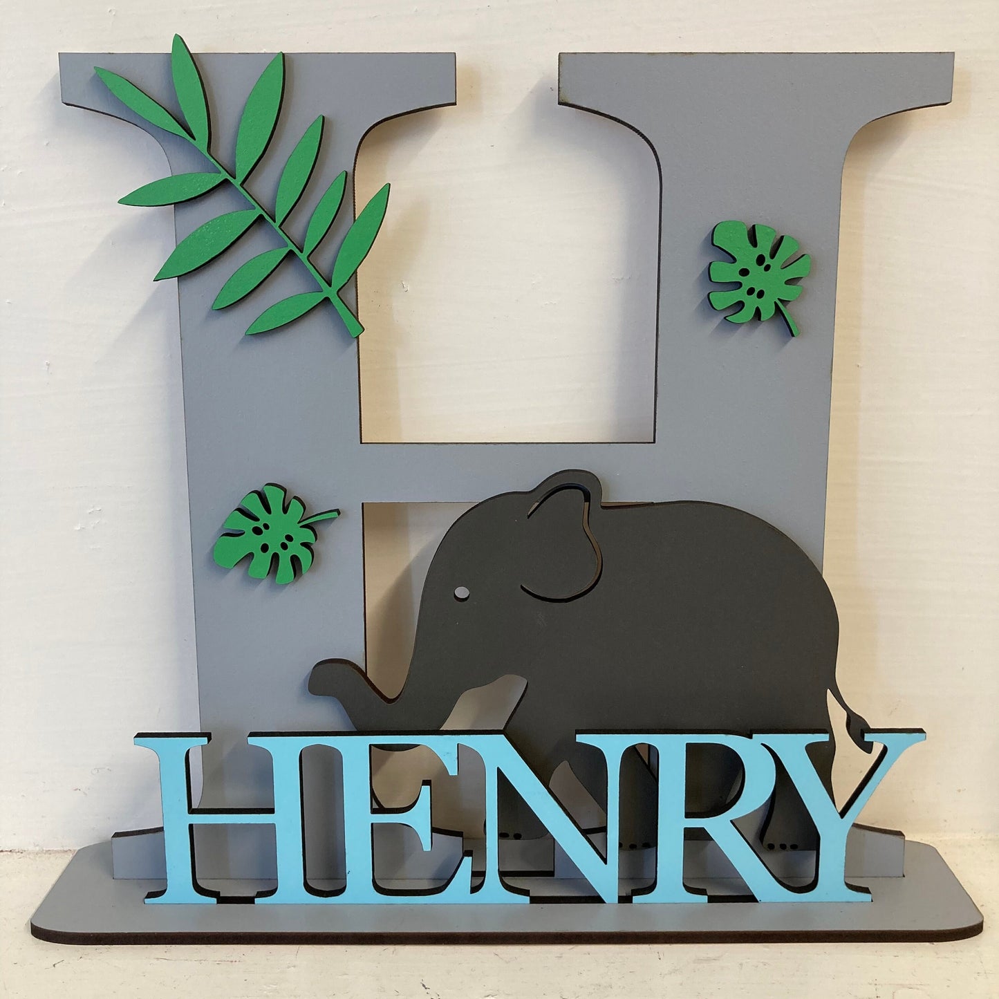 Safari letter with name