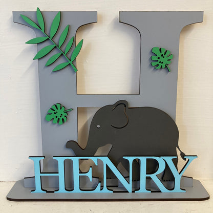 Safari letter with name