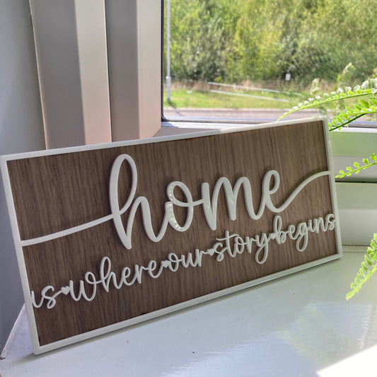 Home Sign Story Begins
