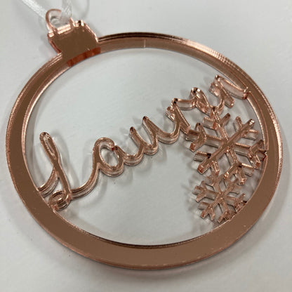 Christmas Name Bauble