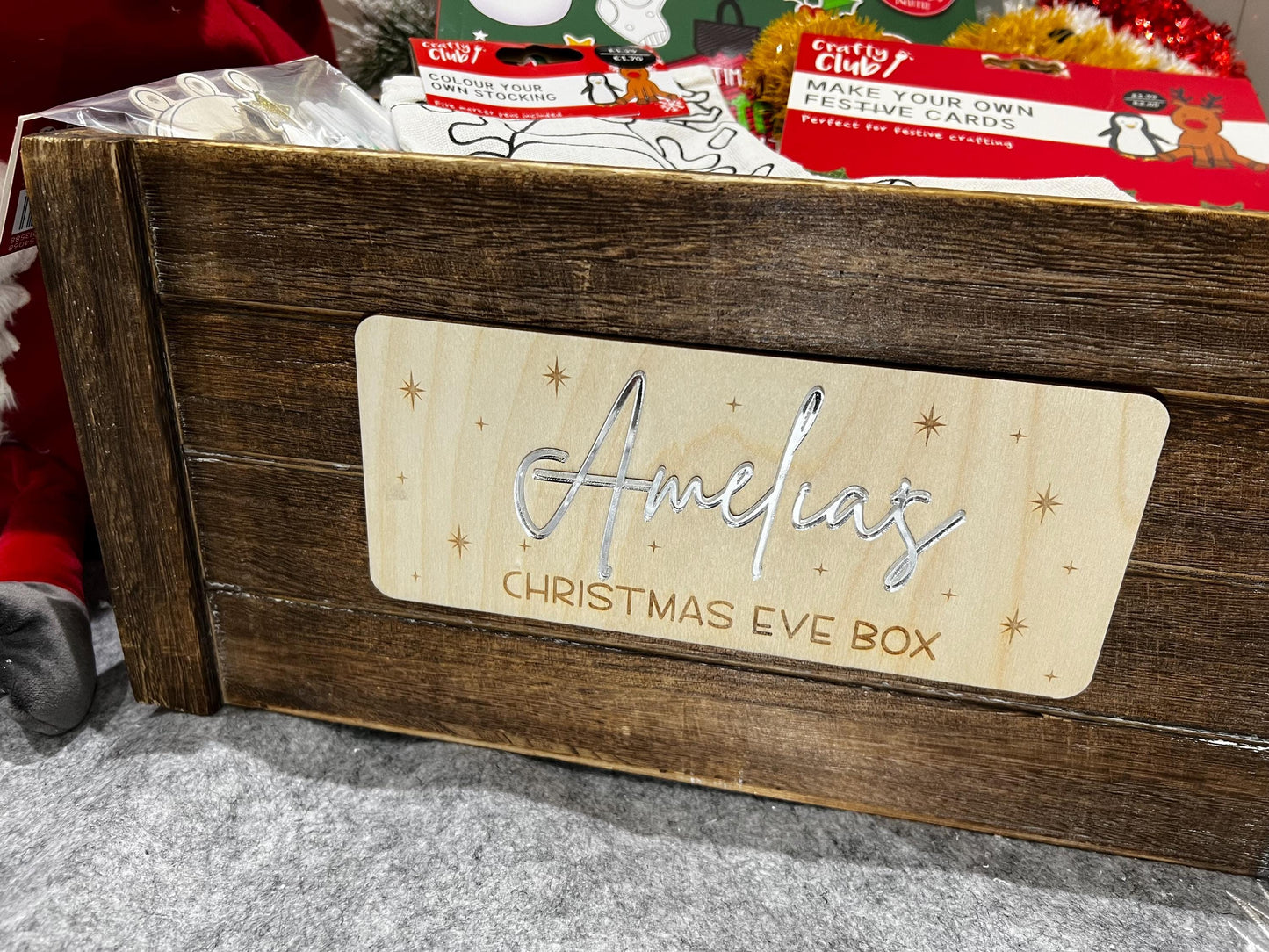 Christmas Eve Box Sign
