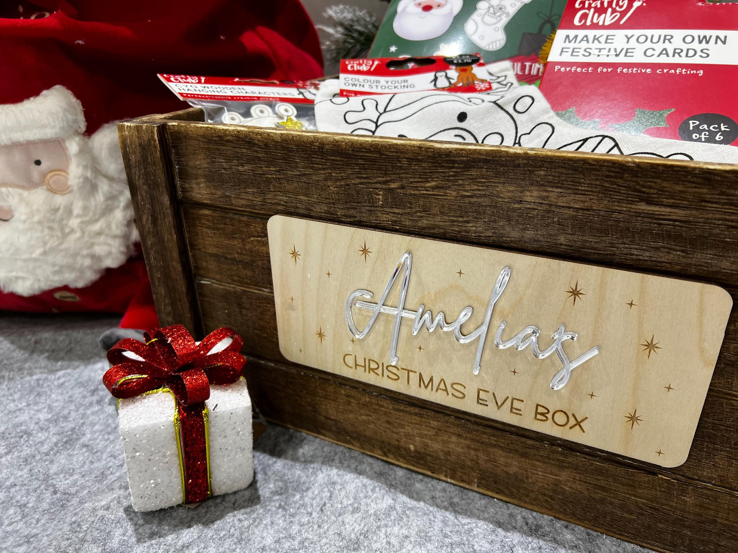 Christmas Eve Box Sign