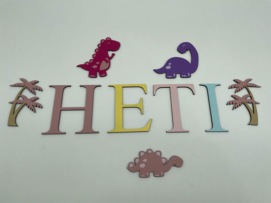 Letter & shapes toy box set - Dinosaur