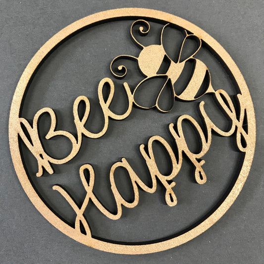 Bee Happy Hoop