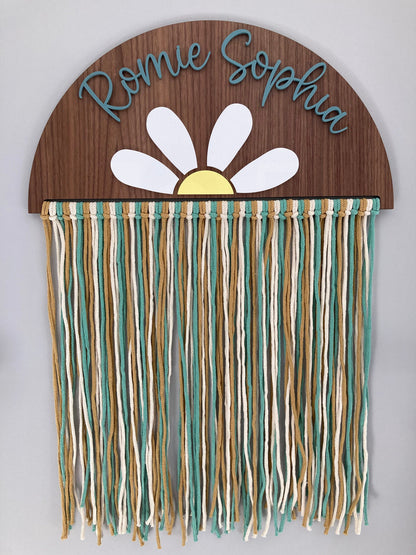 Daisy Name Macramé Sign