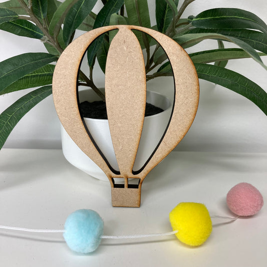 MDF hot air balloon