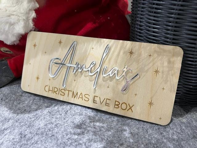 Christmas Eve Box Sign