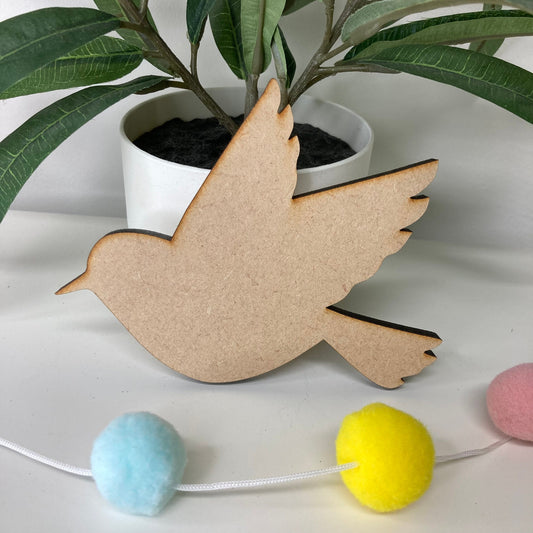 MDF bird shape
