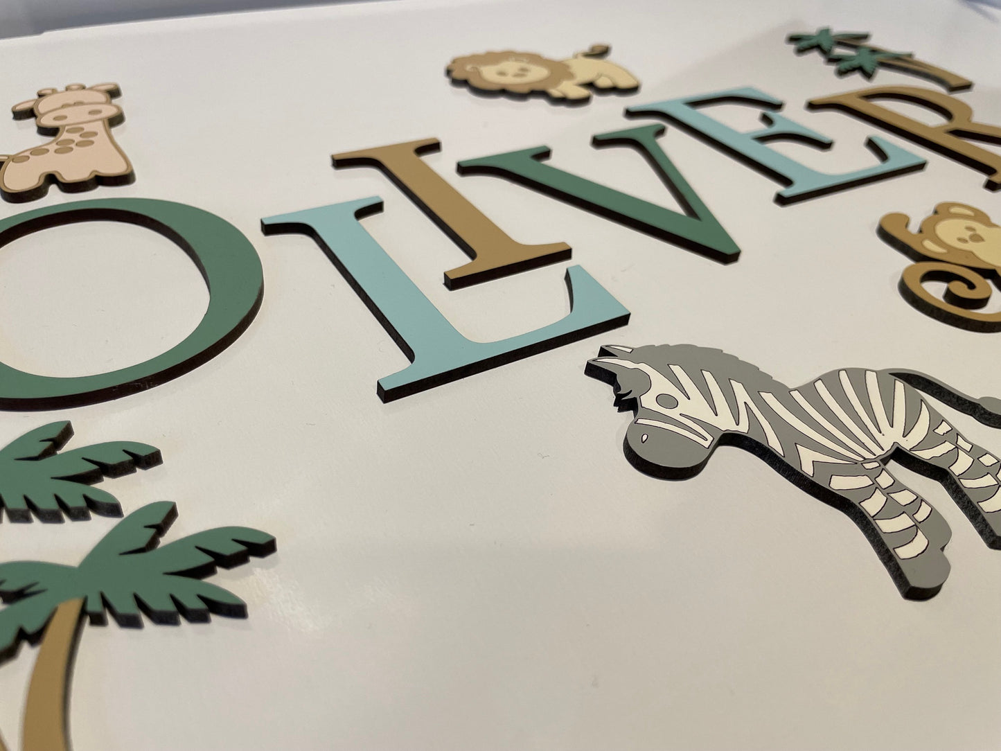 Safari theme toy box