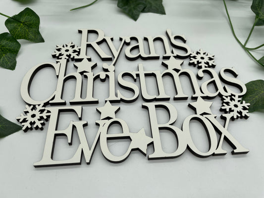 Christmas eve box painted