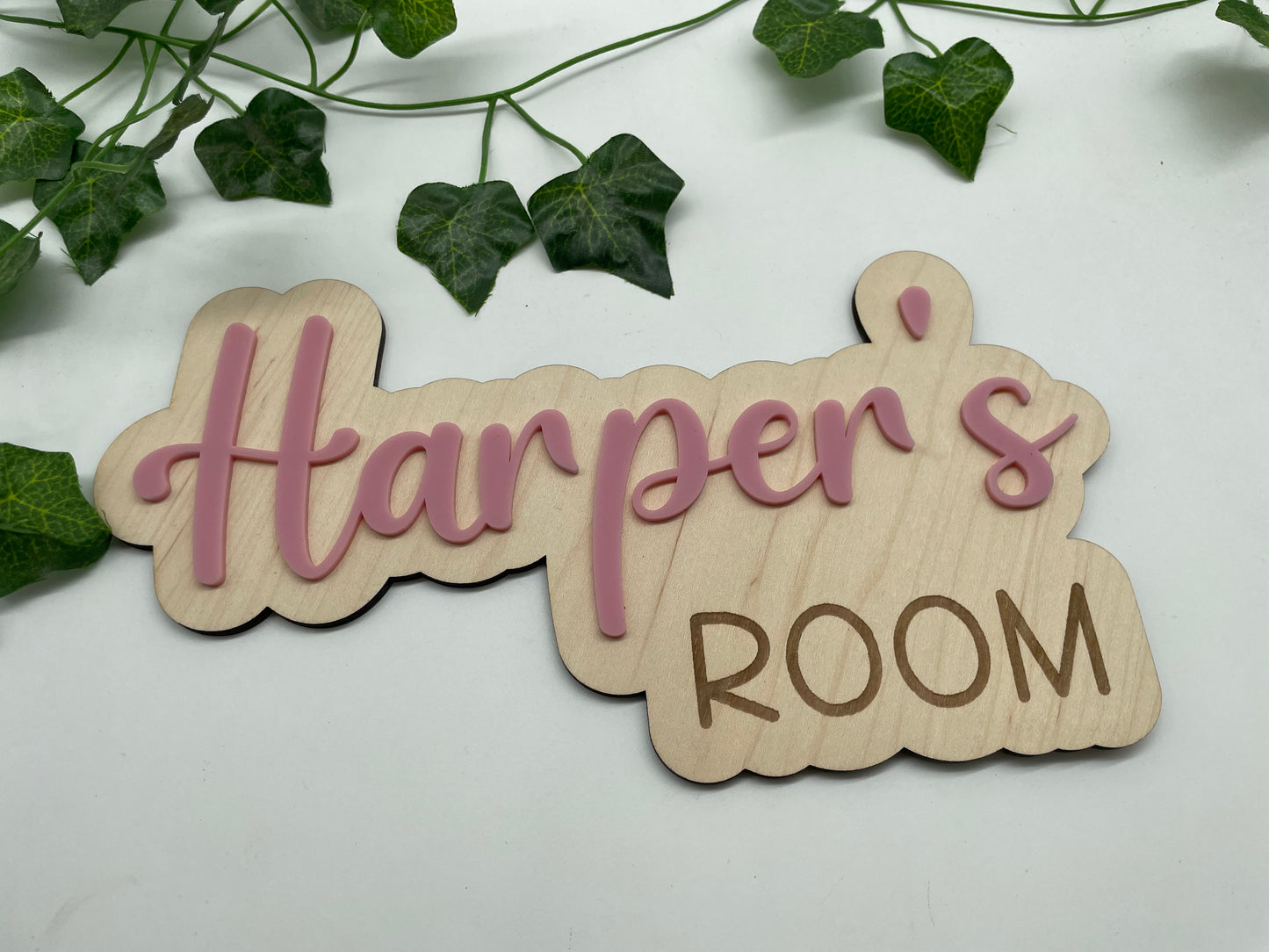 Name room sign