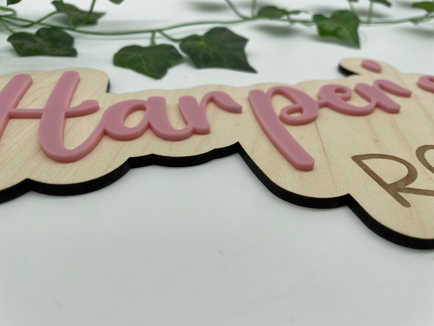 Name room sign