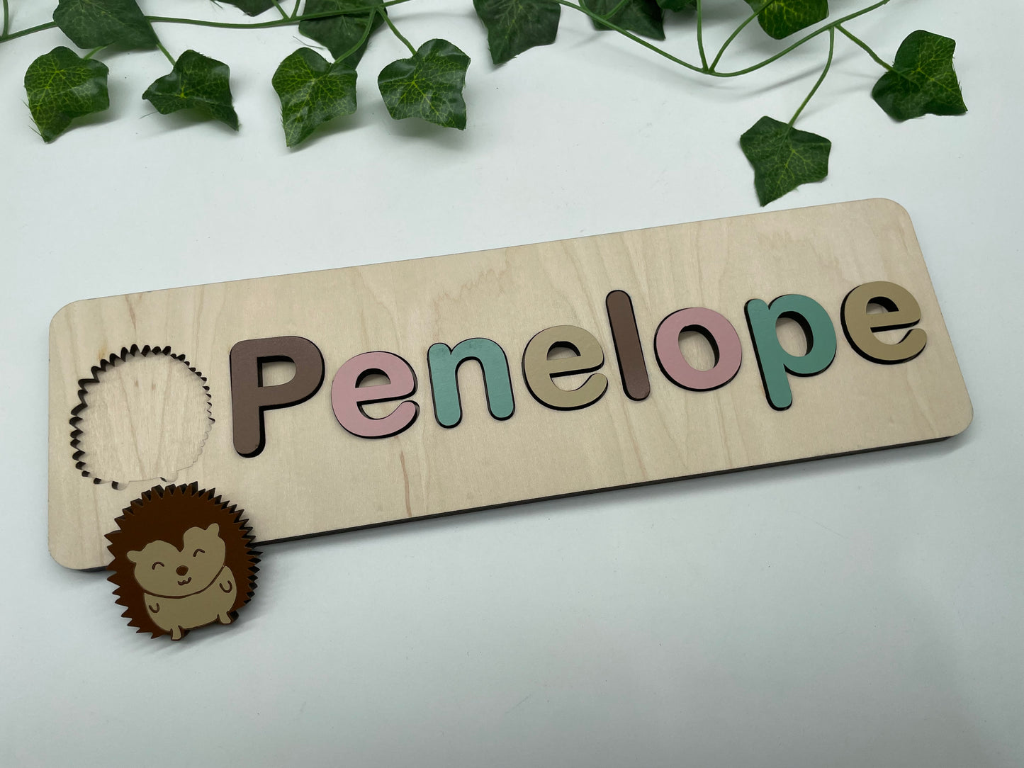 Name jigsaw - Wooden