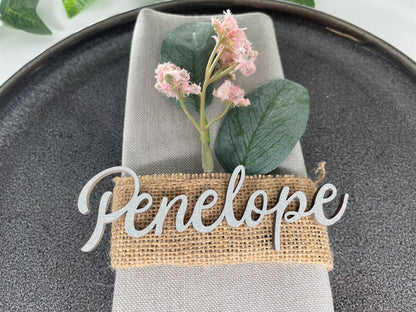 Table place names - Ocean Font