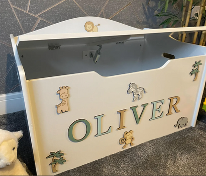 Safari theme toy box
