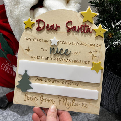 Letters to Santa Sign