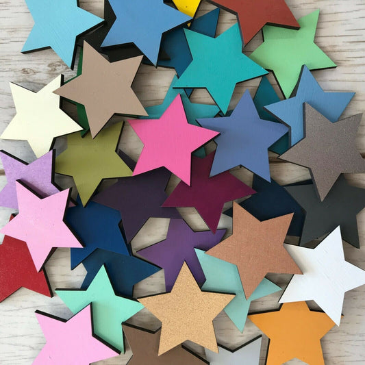 Wooden stars