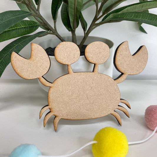 MDF crab shape