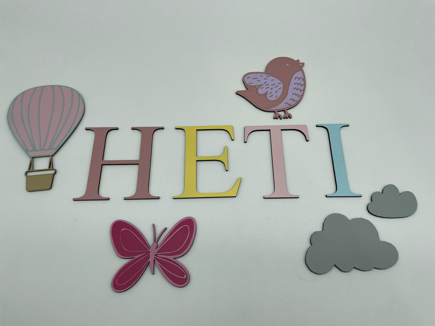 Toy Box Letter & Shape set - Sky shapes