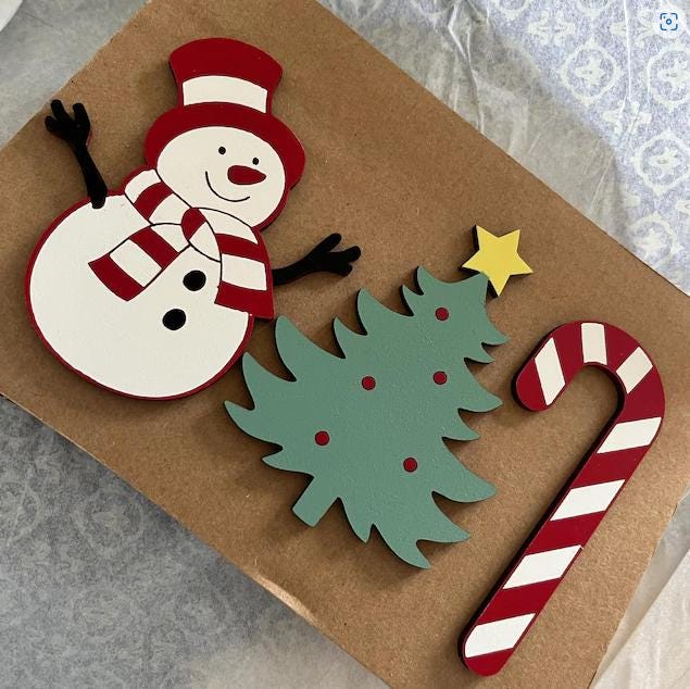 Christmas shapes - Priced per shape