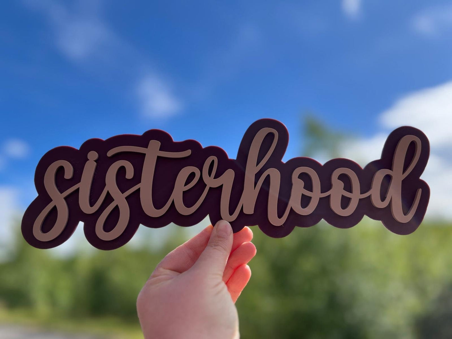 Sisterhood sign