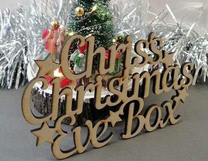 Christmas Eve Box topper (unpainted)