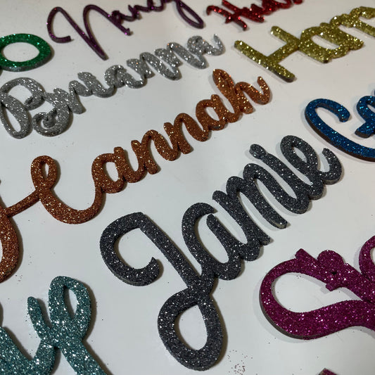 Glitter names