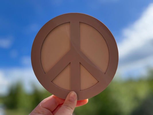 Peace Sign Acrylic Shape