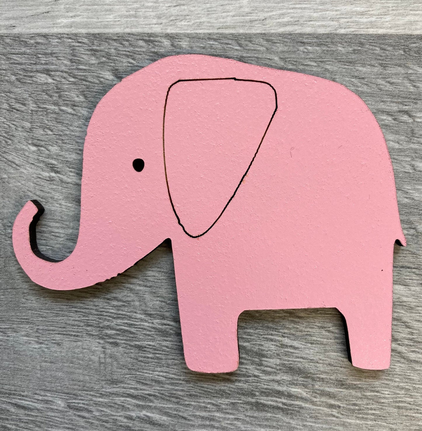 Wooden elephants