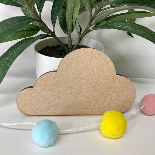 MDF cloud shape 4mm