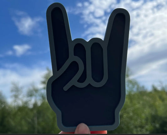 Rock Out cool kid hand